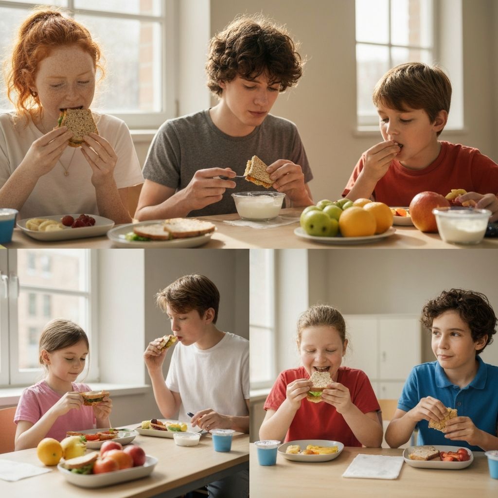 Childhood and adolescence eating patterns